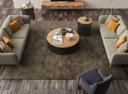 Grün Sofa Moderne Sofagarnitur Wohnzimmer Dreisitzer Sessel Zweisitzer 3+2+1